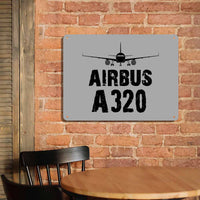 Thumbnail for Airbus A320 & Plane Printed Metal Sign