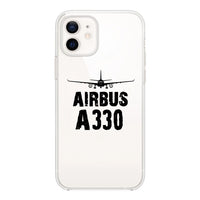 Thumbnail for Airbus A330 & Plane Designed Transparent Silicone iPhone Cases