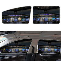 Thumbnail for Airbus A380 Cockpit-Horizontal Designed Car Sun Shade (Side window)