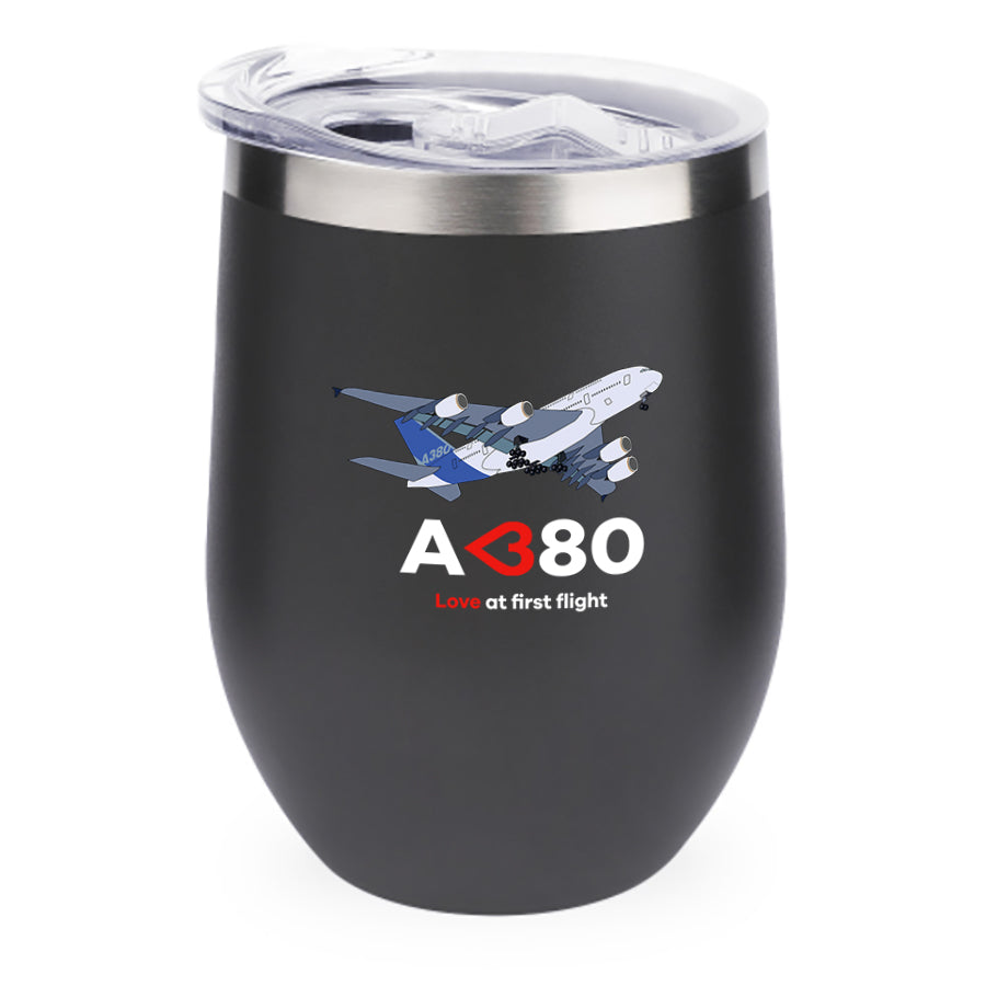Airbus A380 Love at first flight Designed 12oz Egg Cups