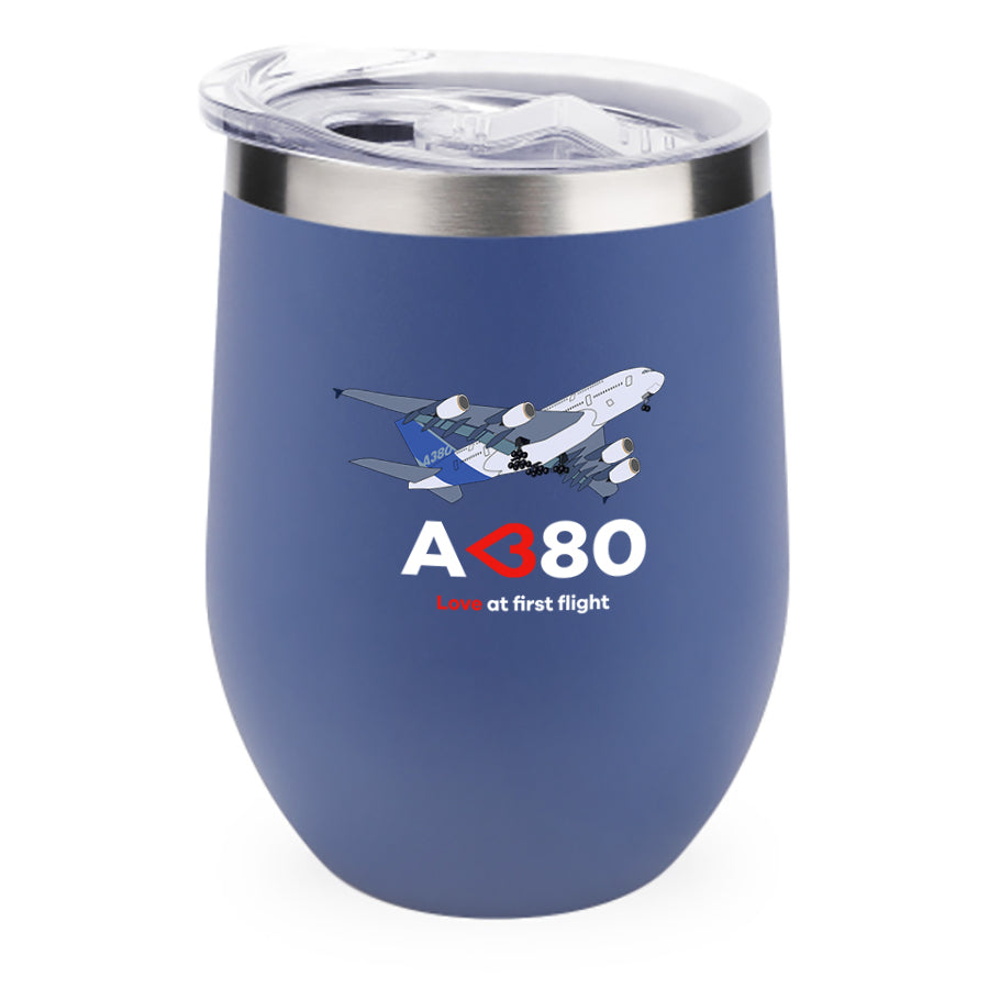 Airbus A380 Love at first flight Designed 12oz Egg Cups