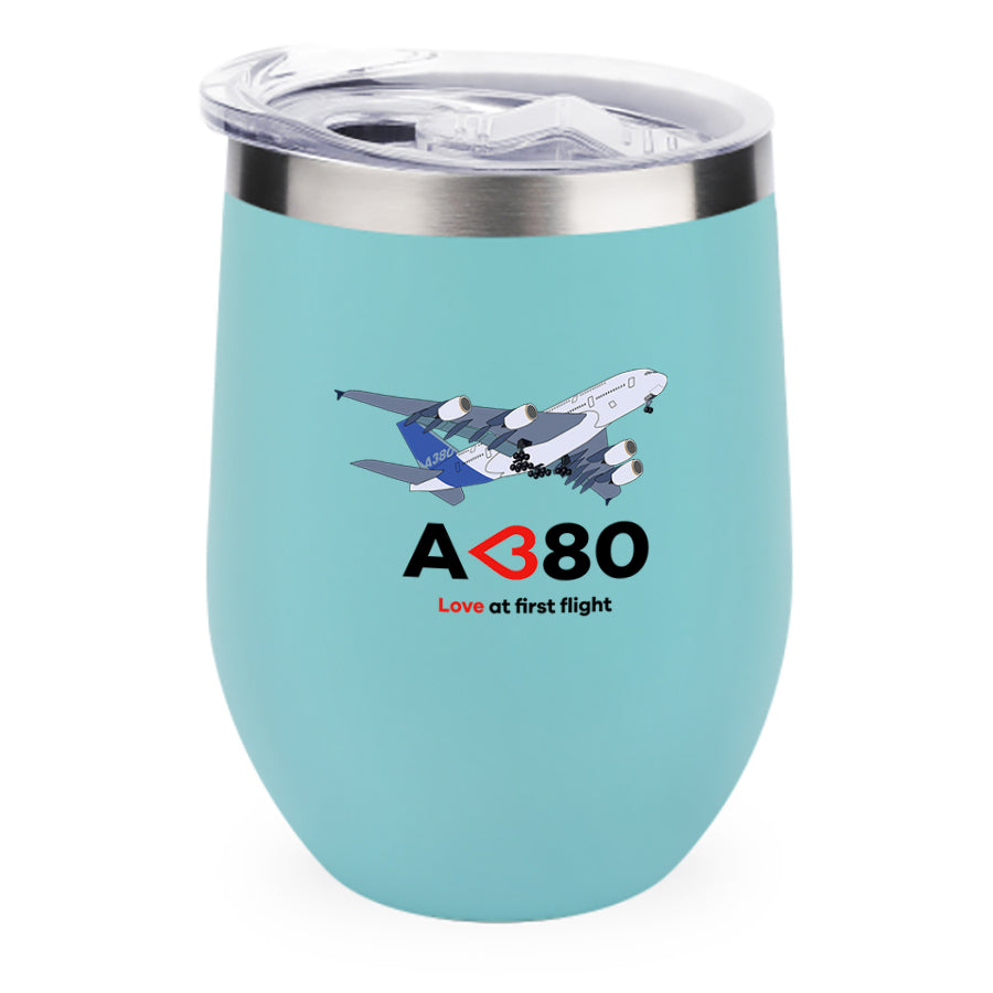 Airbus A380 Love at first flight Designed 12oz Egg Cups