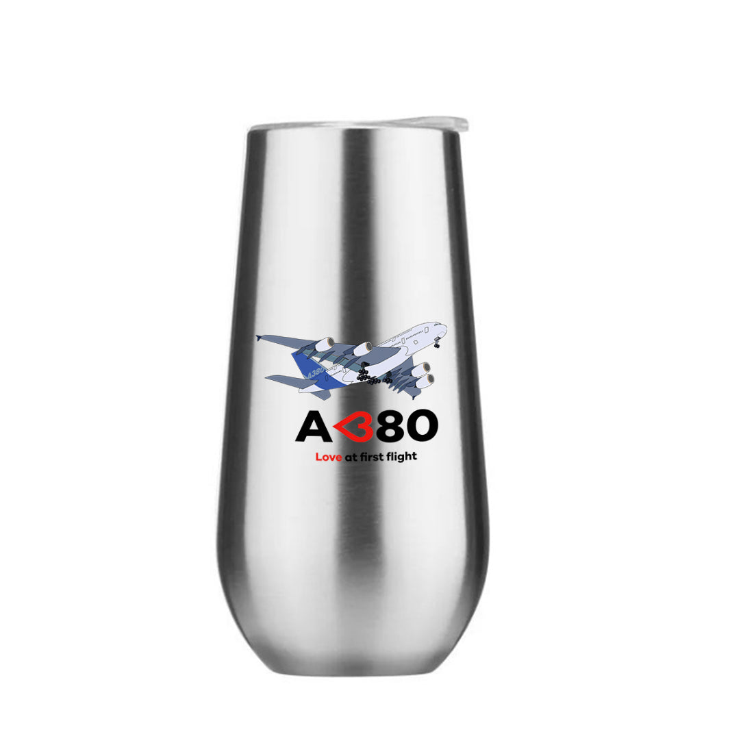 Airbus A380 Love at first flight Designed 6oz Egg Cups