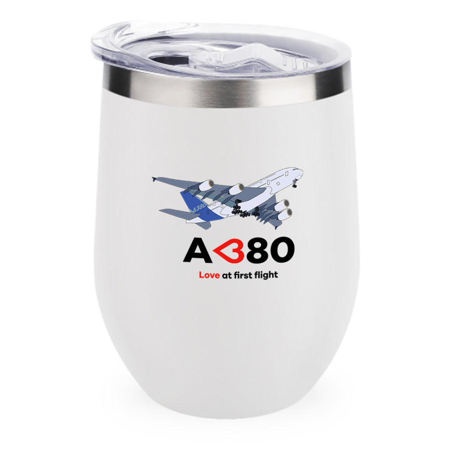 Airbus A380 Love at first flight Designed 12oz Egg Cups