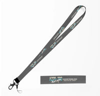 Thumbnail for Airbus A220-300 lanyard - gray