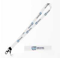 Thumbnail for Airbus A300-600R lanyard - white