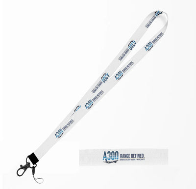 Airbus A300-600R lanyard - white