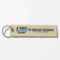 Thumbnail for Airbus A300B2 Aviator Key Chains - Beige