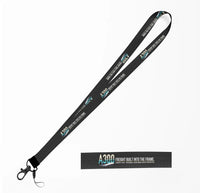 Thumbnail for Airbus A300F4-203 lanyard - black