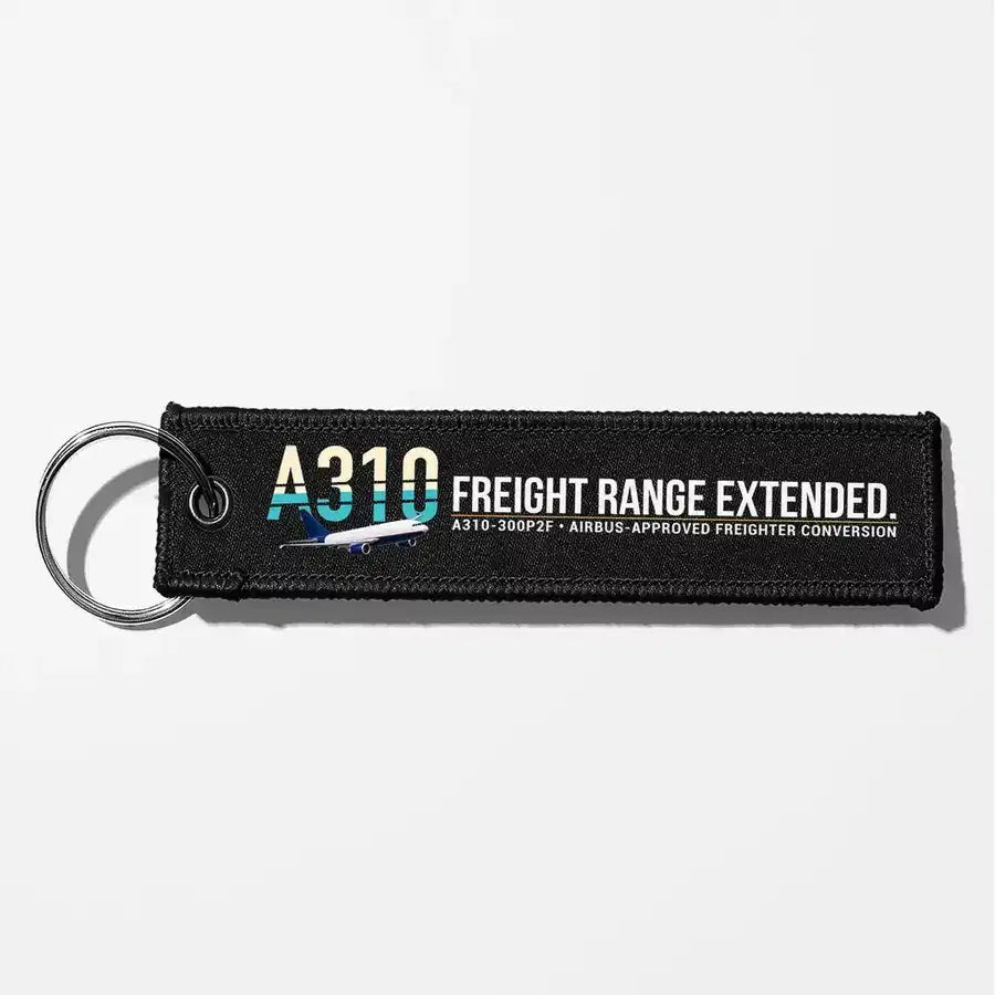 Airbus A310-300P2F Aviator Key Chains - Black