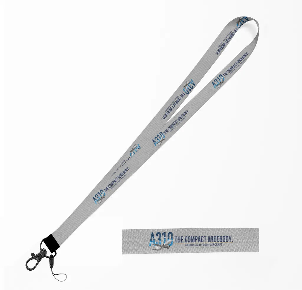 Airbus A310-300 lanyard - light gray