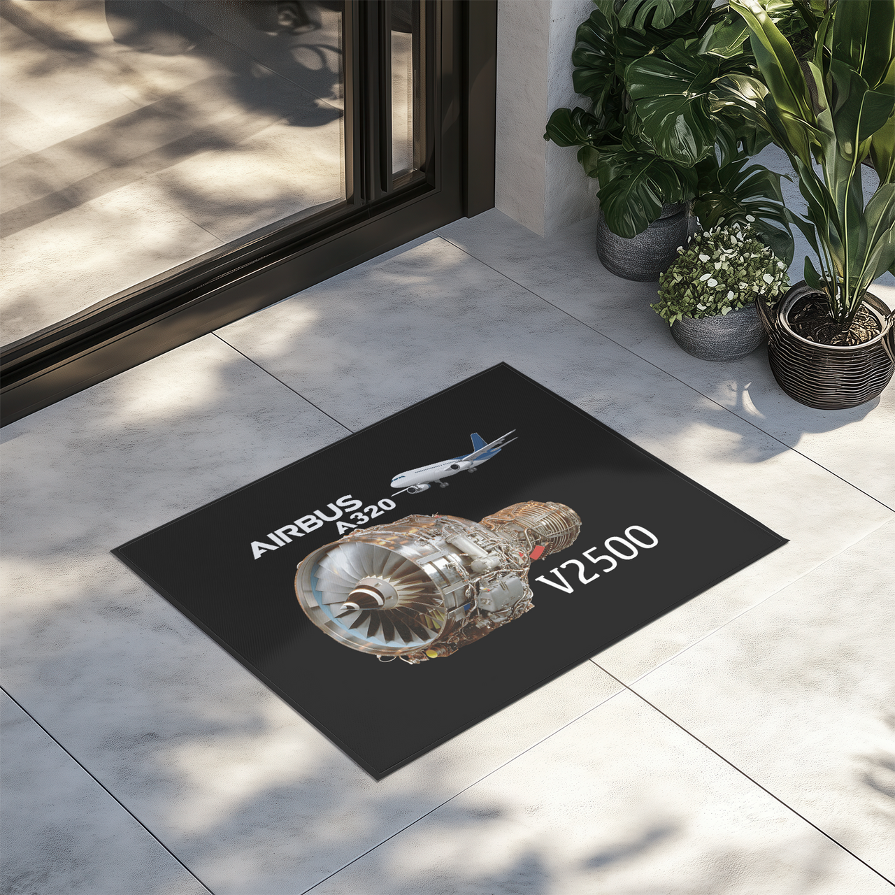 Airbus A320 & V2500 Engine Designed Door Mats