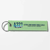 Thumbnail for Airbus A321XLR Aviator Key Chains - Light Green
