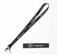 Thumbnail for Airbus A321XLR lanyard - black