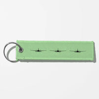 Thumbnail for Airbus A330 Silhouette Key Chains - Light Green