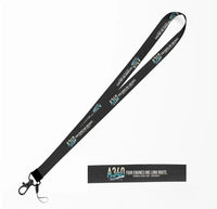 Thumbnail for Airbus A340-200 lanyard - black