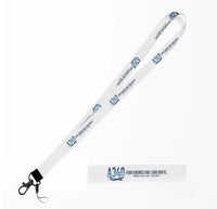 Thumbnail for Airbus A340-200 lanyard - white