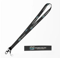 Thumbnail for Airbus A340-300 lanyard - black