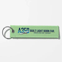Thumbnail for Airbus A350-900 Aviator Key Chains - Light Green