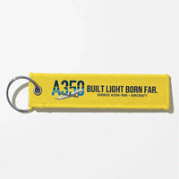 Thumbnail for Airbus A350-900 Aviator Key Chains - Yellow