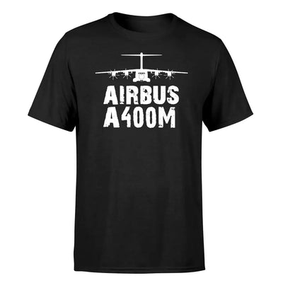 Airbus A400M & Plane design on black single side