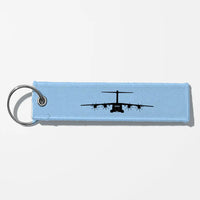 Thumbnail for Airbus A400M Silhouette Key Chains - Light Blue