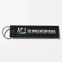 Thumbnail for Airbus ACJ330neo / exact ACJ330-800 Aviator Key Chains - Black