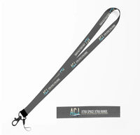 Thumbnail for Airbus ACJ350 lanyard - gray