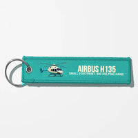 Thumbnail for Cartoon Airbus H135 Aviator Key Chains - Turquoise
