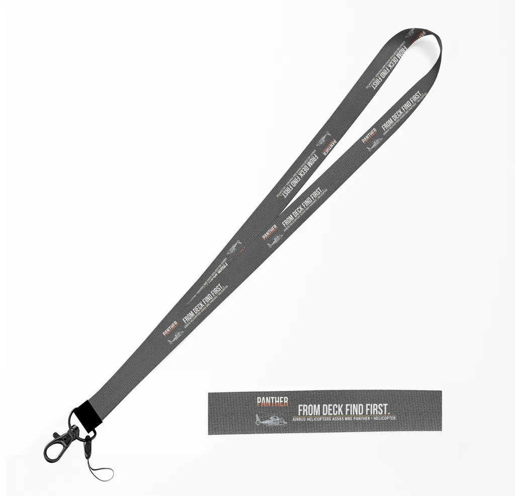Airbus Helicopters AS565 MBe Panther lanyard - gray