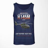 Thumbnail for Airbus Helicopters H145M LUH SOF design on dark blue tank top