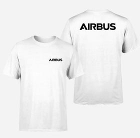 Double-Side Printing — Airbus & Text Double-Side T-Shirt
