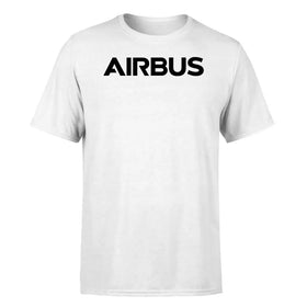 Single-Side Printing — Airbus & Text Double-Side T-Shirt
