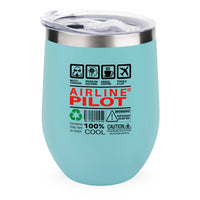 Thumbnail for Airline Pilot Label Designed 12oz Egg Cups