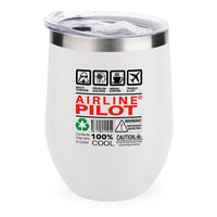 Thumbnail for Airline Pilot Label Designed 12oz Egg Cups