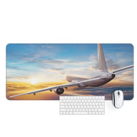Thumbnail for Airliner Jet Cruising over Clouds Designed Desk Mats