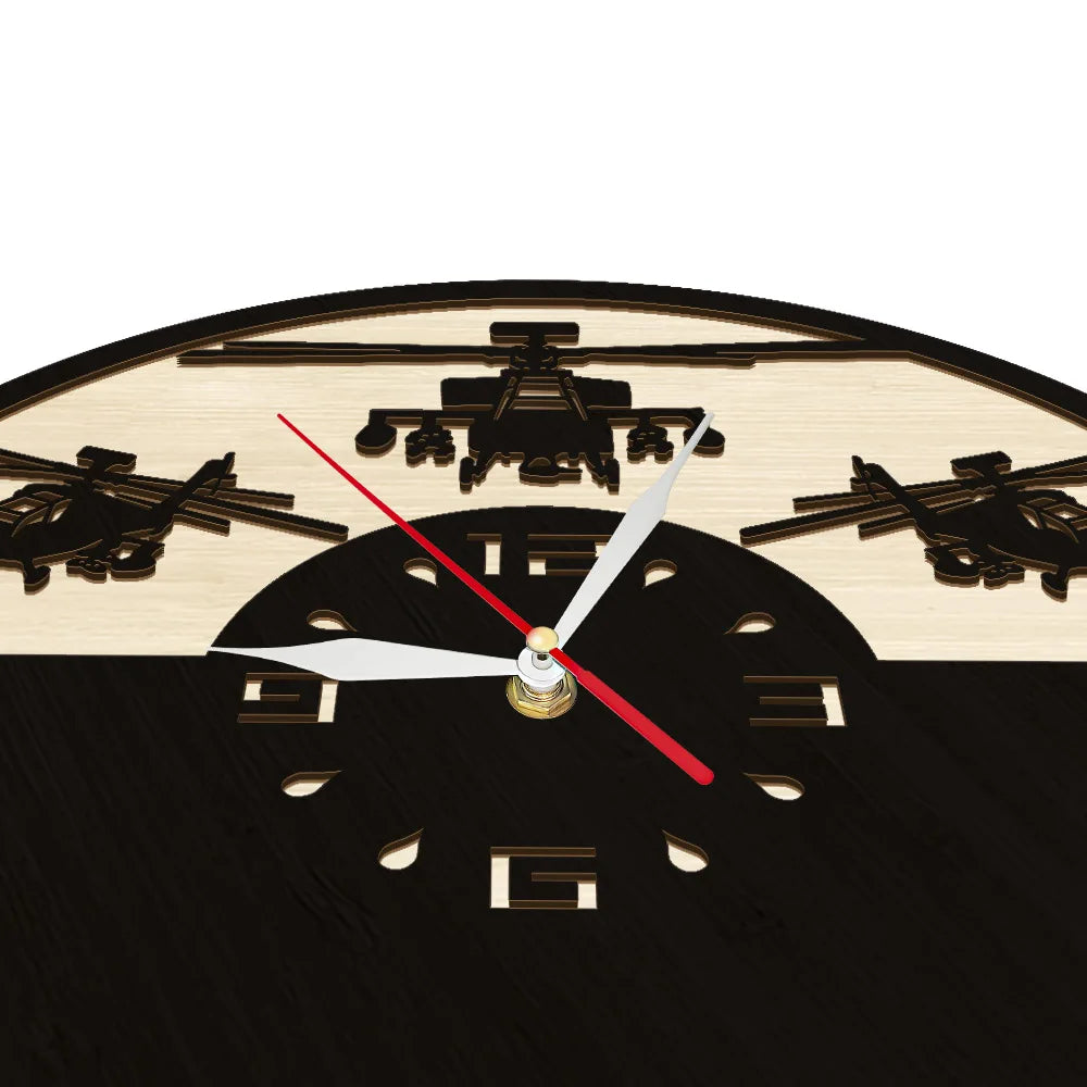 Military Fighter Designed Wall Clocks