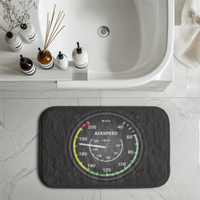 Thumbnail for Airplane Instruments-Airspeed Designed Bath Mats