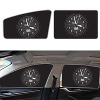 Thumbnail for Airplane Instruments-Altitude Car Sun Shade (Side window) aviation design on reflective polyester car side window sun shade.
