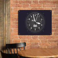 Thumbnail for Airplane Instruments-Altitude Printed Metal Sign