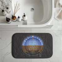 Thumbnail for Airplane Instruments-Gyro Horizon Designed Bath Mats