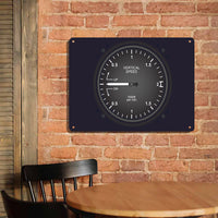 Thumbnail for Airplane Instruments-Vertical Speed Printed Metal Sign