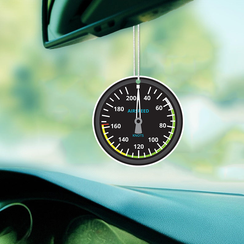 Airplane Instruments (Airspeed) Designed Car Air Fresheners