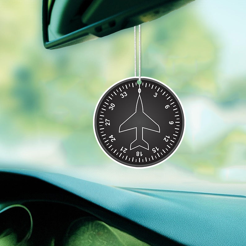 Airplane Instruments (Heading 2) Designed Car Air Fresheners