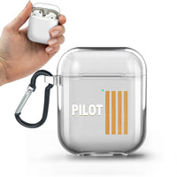 Thumbnail for PILOT & Pilot Epaulettes (4,3,2 Lines) Designed Transparent Earphone AirPods Cases