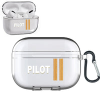 Thumbnail for PILOT & Pilot Epaulettes (4,3,2 Lines) Designed Transparent Earphone AirPods 
