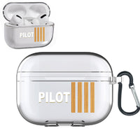Thumbnail for PILOT & Pilot Epaulettes (4,3,2 Lines) Designed Transparent Earphone AirPods 