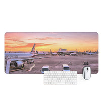 Thumbnail for Airport Photo During Sunset Designed Desk Mats