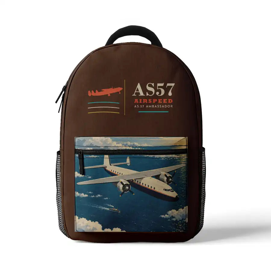 Airspeed AS.57 Ambassador - 3D Backpack - Brown
