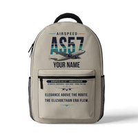 Thumbnail for Airspeed AS.57 Ambassador - 3D Backpack - Original + Name - Beige